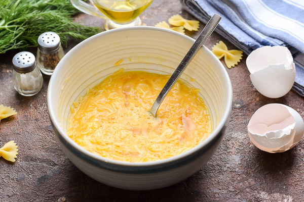 макароны с сыром и яйцом рецепт фото 6